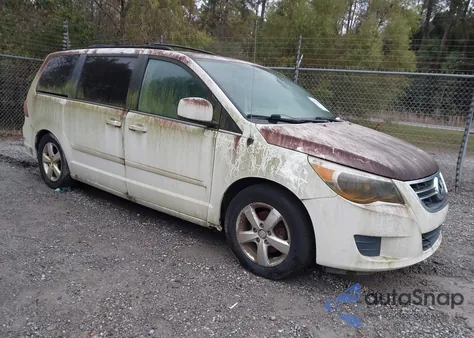 2009 Volkswagen Routan Se из США, поврежденный, VIN 2V8HW34109R595025